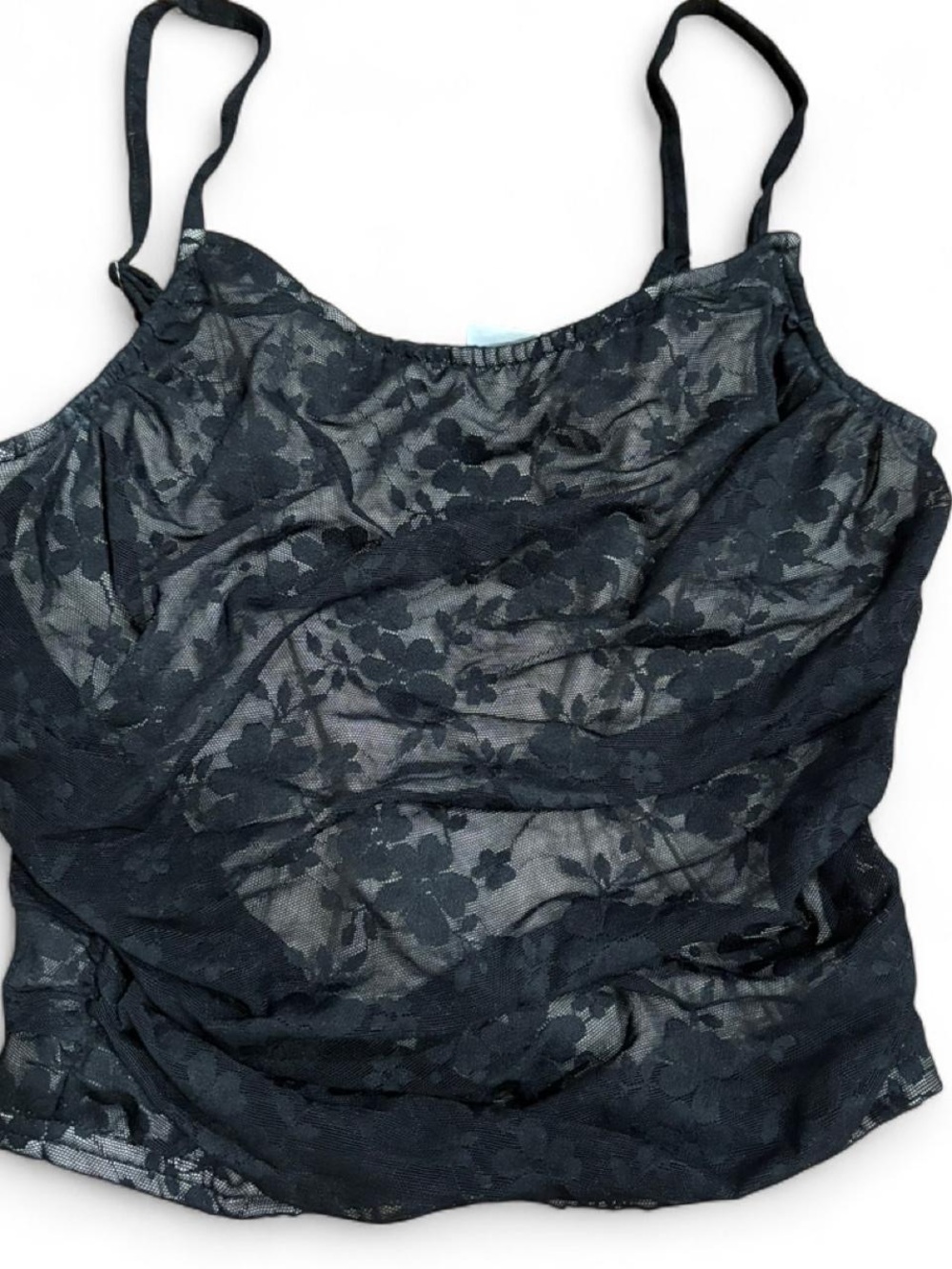 Willow + Root Black Lace Corse Tank Top - Women